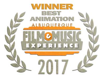 Winner Best Animated Movie Albuquerque Film & Music Experience 2017