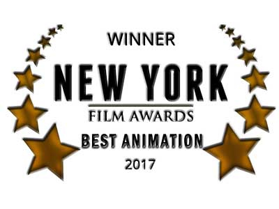 Winner New York Film Awards Best Animation 2017